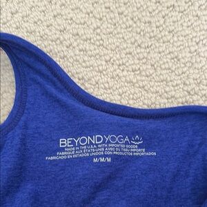 Beyond Yoga Vibrant Blue Athletic Tank